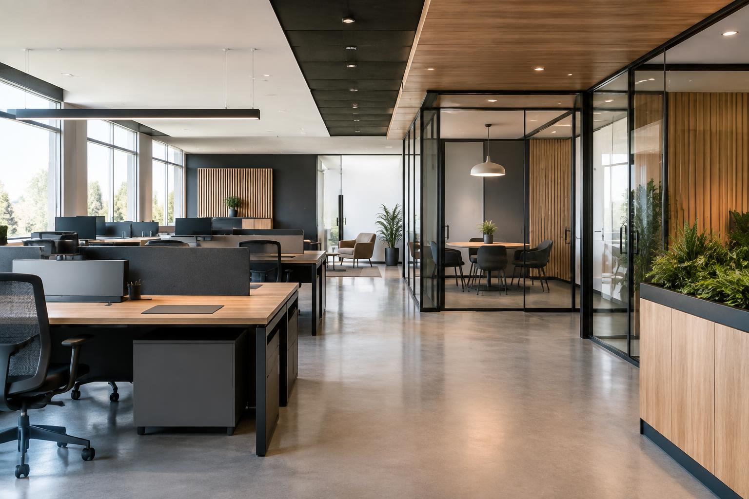 Furnished office workspace in Bangalore