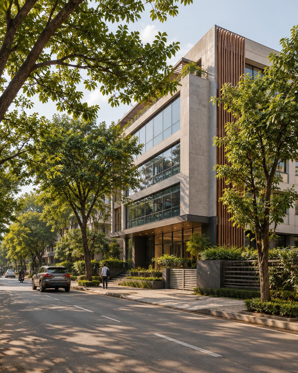 Office buildings in HSR Layout, Bangalore