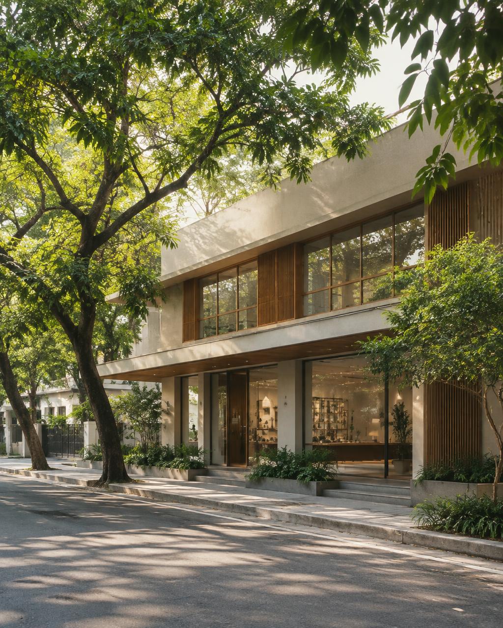 Office buildings in Indiranagar, Bangalore