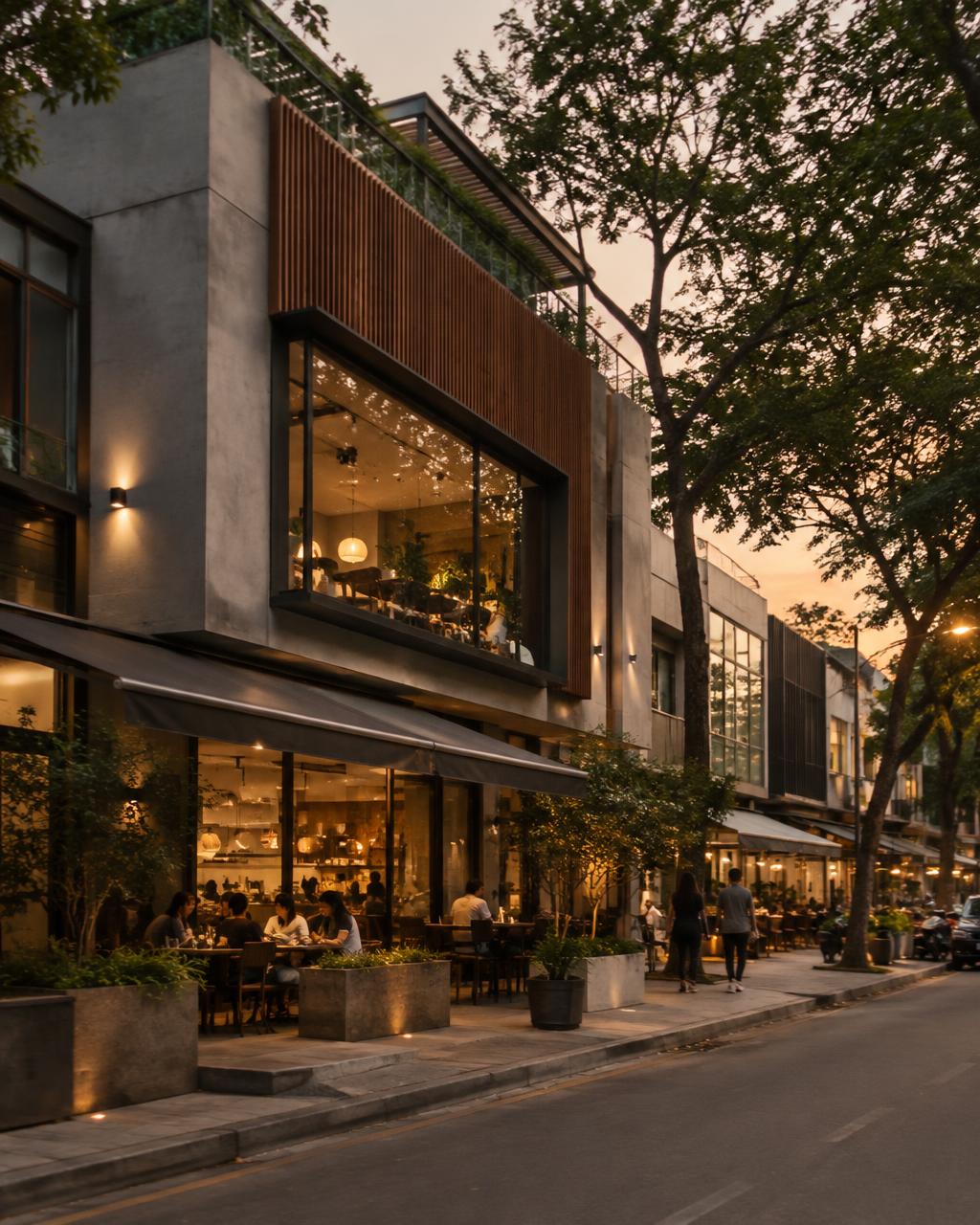 Office buildings in Koramangala, Bangalore